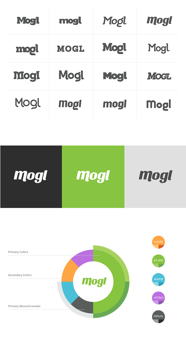 BASIC Agency's MOGL brand exploration and visual identity